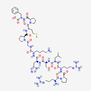 molecular formula C64H103N21O14S B2517979 Apelin-12 (human, bovine, mouse, rat) 