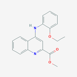 Methyl 4-[(2-ethoxyphenyl)amino]quinoline-2-carboxylate