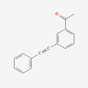 1-(3-(Phenylethynyl)phenyl)ethanone