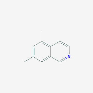 molecular formula C11H11N B2518139 5,7-Dimethylisoquinoline CAS No. 72374-17-5