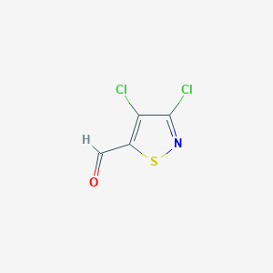 3,4-Dichloroisothiazole-5-carbaldehyde
