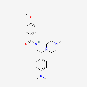 N-(2-(4-(dimethylamino)phenyl)-2-(4-methylpiperazin-1-yl)ethyl)-4-ethoxybenzamide