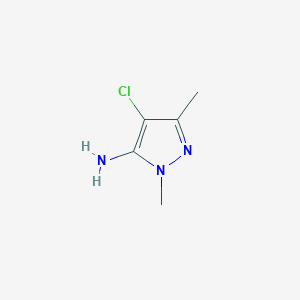 4-Chloro-1,3-dimethyl-1H-pyrazol-5-amine