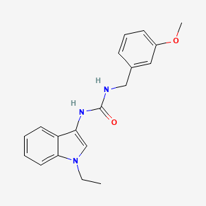 1-(1-ethyl-1H-indol-3-yl)-3-(3-methoxybenzyl)urea
