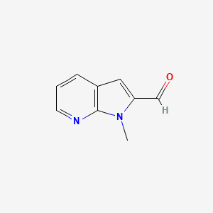 1-methyl-1H-pyrrolo[2,3-b]pyridine-2-carbaldehyde