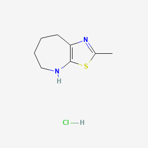 2-Methyl-5,6,7,8-tetrahydro-4H-thiazolo[5,4-b]azepine hydrochloride