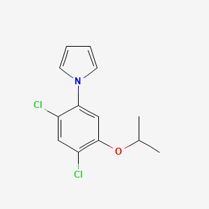 1-(2,4-dichloro-5-isopropoxyphenyl)-1H-pyrrole