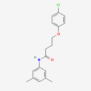 4-(4-chlorophenoxy)-N-(3,5-dimethylphenyl)butanamide