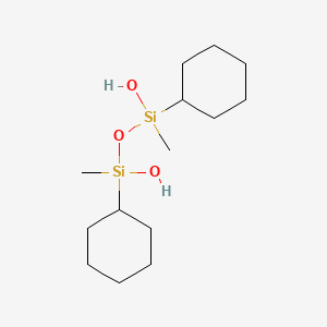 1,3-Dicyclohexyl-1,3-dimethyldisiloxane-1,3-diol