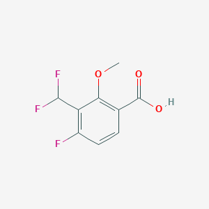 3-(Difluoromethyl)-4-fluoro-2-methoxybenzoic acid