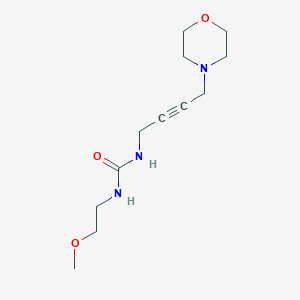 1-(2-Methoxyethyl)-3-(4-morpholinobut-2-yn-1-yl)urea