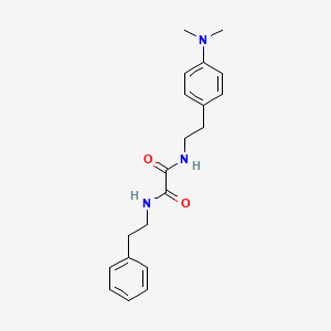 molecular formula C20H25N3O2 B2518471 N1-(4-(dimethylamino)phenethyl)-N2-phenethyloxalamide CAS No. 953987-01-4