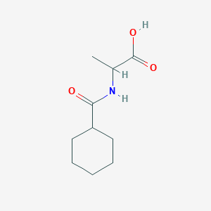 molecular formula C10H17NO3 B2518674 2-(cyclohexylformamido)propanoic acid CAS No. 150671-92-4