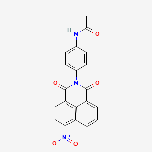N-[4-(6-Nitro-1,3-dioxo-1H,3H-benzo[de]isoquinolin-2-yl)-phenyl]-acetamide