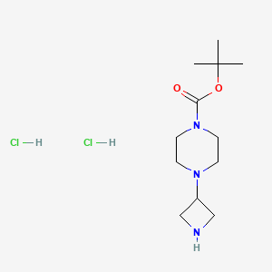 Tert-butyl 4-(azetidin-3-yl)piperazine-1-carboxylate dihydrochloride