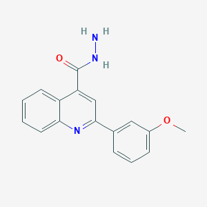2-(3-Methoxyphenyl)quinoline-4-carbohydrazide