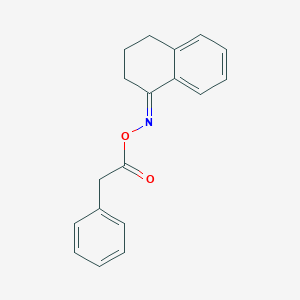 1-{[(2-Phenylacetyl)oxy]imino}-1,2,3,4-tetrahydronaphthalene