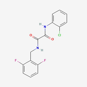 N1-(2-chlorophenyl)-N2-(2,6-difluorobenzyl)oxalamide