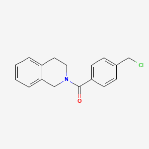 (4-(Chloromethyl)phenyl)(3,4-dihydroisoquinolin-2(1h)-yl)methanone