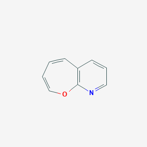 molecular formula C9H7NO B025189 Oxepino[2,3-B]pyridine CAS No. 108563-78-6