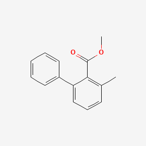 molecular formula C15H14O2 B2519071 Methyl 2-methyl-6-phenylbenzoate CAS No. 941320-77-0