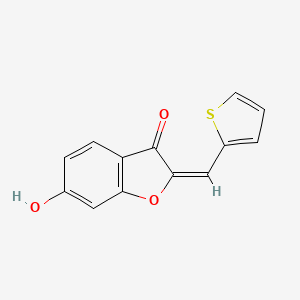 6-Hydroxy-2-(2-thienylmethylene)benzofuran-3-one