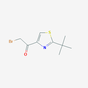 B2519227 2-Bromo-1-(2-(tert-butyl)thiazol-4-YL)ethanone CAS No. 1823558-00-4