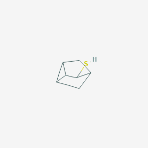 molecular formula C7H10S B2519266 Tricyclo[2.2.1.02,6]heptane-3-thiol CAS No. 45532-33-0