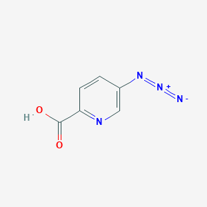 molecular formula C6H4N4O2 B025194 5-Azidopyridine-2-carboxylic acid CAS No. 108885-79-6
