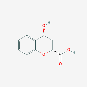(2R,4R)-4-hydroxy-3,4-dihydro-2H-1-benzopyran-2-carboxylic acid