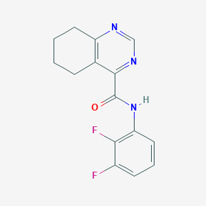 N-(2,3-Difluorophenyl)-5,6,7,8-tetrahydroquinazoline-4-carboxamide