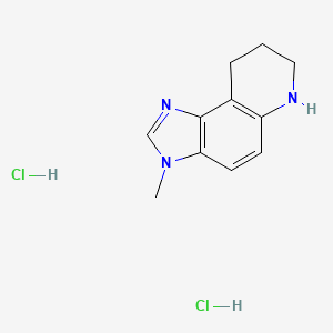 3-methyl-3H,6H,7H,8H,9H-imidazo[4,5-f]quinoline dihydrochloride