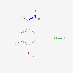 (R)-1-(4-Methoxy-3-methylphenyl)ethan-1-amine hydrochloride