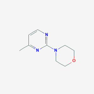 molecular formula C9H13N3O B2519643 4-(4-Methylpyrimidin-2-yl)morpholine CAS No. 682794-98-5