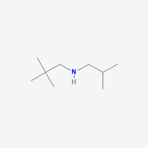 (2,2-Dimethylpropyl)(2-methylpropyl)amine