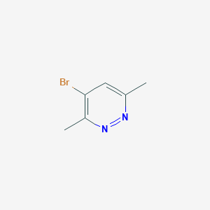 molecular formula C6H7BrN2 B2519723 4-溴-3,6-二甲基哒嗪 CAS No. 2260931-85-7