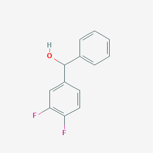 molecular formula C13H10F2O B2519785 (3,4-Difluorophenyl)(phenyl)methanol CAS No. 182192-93-4