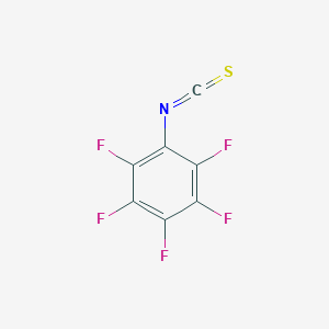 molecular formula C7F5NS B025198 Pentafluorophenyl isothiocyanate CAS No. 35923-79-6