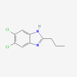 5,6-dichloro-2-propyl-1H-benzoimidazole