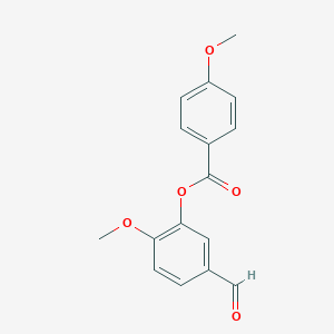 5-Formyl-2-methoxyphenyl 4-methoxybenzoate