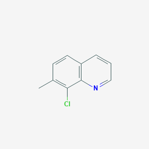 molecular formula C10H8ClN B2520078 8-Chloro-7-methylquinoline CAS No. 102653-25-8