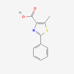 5-Methyl-2-phenyl-1,3-thiazole-4-carboxylic acid