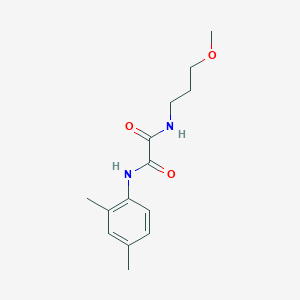 N-(2,4-dimethylphenyl)-N'-(3-methoxypropyl)ethanediamide