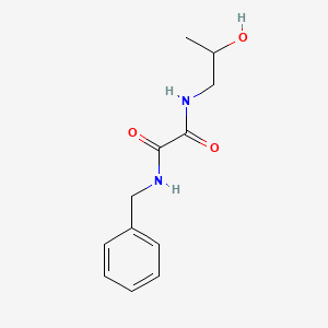molecular formula C12H16N2O3 B2520349 N1-benzyl-N2-(2-hydroxypropyl)oxalamide CAS No. 429621-94-3