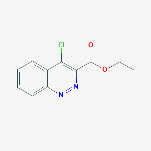 molecular formula C11H9ClN2O2 B2520666 Ethyl 4-chlorocinnoline-3-carboxylate CAS No. 860776-85-8
