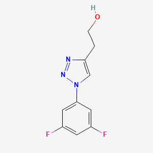 B2520698 2-[1-(3,5-difluorophenyl)-1H-1,2,3-triazol-4-yl]ethan-1-ol CAS No. 1250123-73-9
