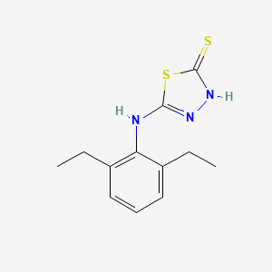 5-[(2,6-Diethylphenyl)amino]-1,3,4-thiadiazole-2-thiol