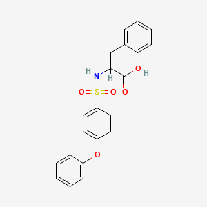 ((4-(o-Tolyloxy)phenyl)sulfonyl)phenylalanine