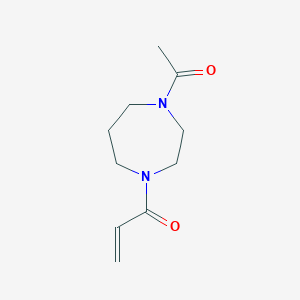 1-(4-Acetyl-1,4-diazepan-1-yl)prop-2-en-1-one