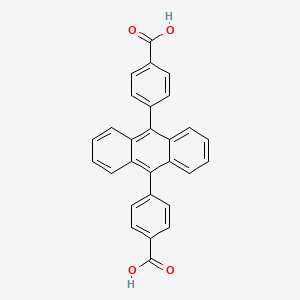 molecular formula C28H18O4 B2520840 9,10-Di(p-carboxyphenyl)anthracene CAS No. 42824-53-3